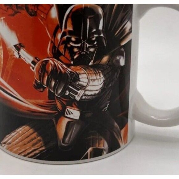 Star Wars Coffee Mug Galerie Lucas Film Licensed Luke Skywalker Darth Vader 2010 - Picture 3 of 7